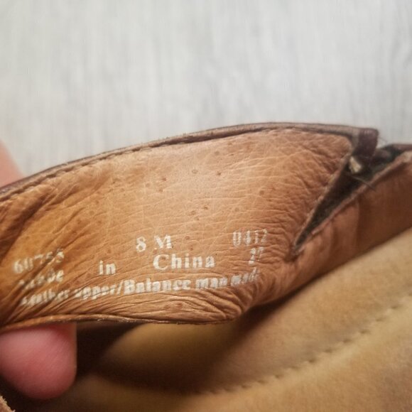 Clarks Sandal Artisan Slip on Shoe Brown Leather Women's Size 8M - Picture 8 of 8